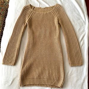 Urban Outfitters sweater dress with keyhole back